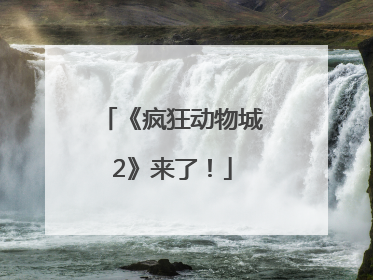 《疯狂动物城2》来了！