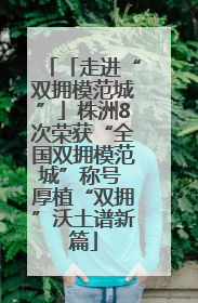 「走进“双拥模范城”」株洲8次荣获“全国双拥模范城”称号 厚植“双拥”沃土谱新篇