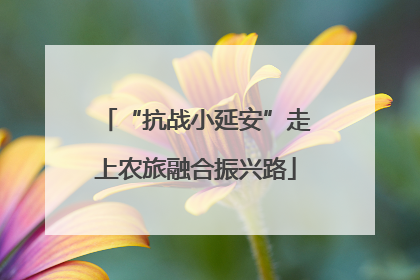“抗战小延安”走上农旅融合振兴路
