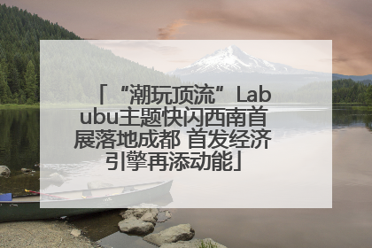 “潮玩顶流”Labubu主题快闪西南首展落地成都 首发经济引擎再添动能