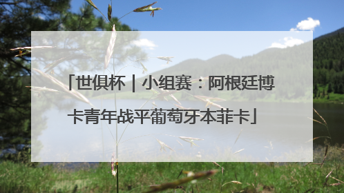 世俱杯｜小组赛：阿根廷博卡青年战平葡萄牙本菲卡