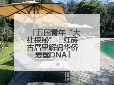 五国青年“大社探秘”：红砖古厝里解码华侨爱国DNA