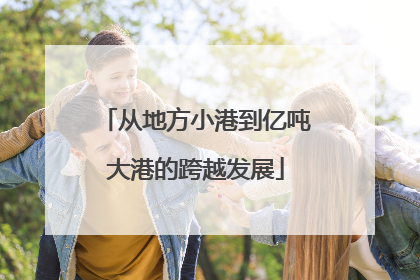从地方小港到亿吨大港的跨越发展