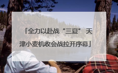 全力以赴战“三夏” 天津小麦机收会战拉开序幕