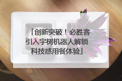 创新突破！必胜客引入宇树机器人解锁科技感用餐体验