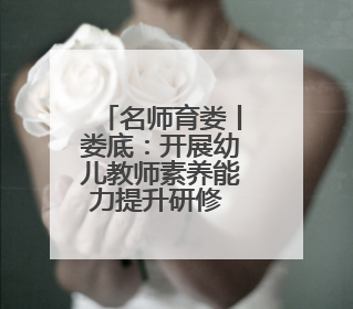名师育娄丨娄底：开展幼儿教师素养能力提升研修 共探数智教育新未来