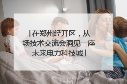 在郑州经开区，从一场技术交流会洞见一座未来电力科技城