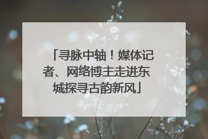 寻脉中轴！媒体记者、网络博主走进东城探寻古韵新风