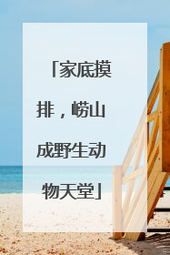 家底摸排，崂山成野生动物天堂