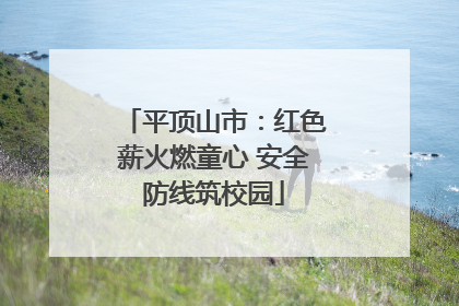 平顶山市：红色薪火燃童心 安全防线筑校园