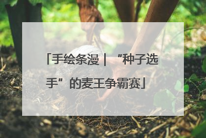 手绘条漫｜“种子选手”的麦王争霸赛