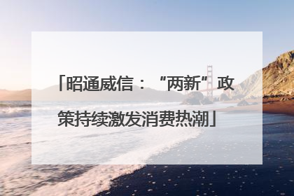 昭通威信：“两新”政策持续激发消费热潮