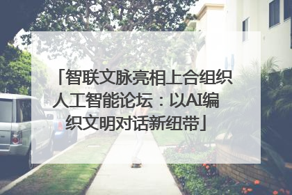 智联文脉亮相上合组织人工智能论坛：以AI编织文明对话新纽带