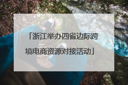浙江举办四省边际跨境电商资源对接活动