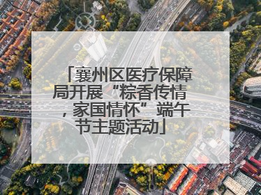 襄州区医疗保障局开展“粽香传情，家国情怀”端午节主题活动