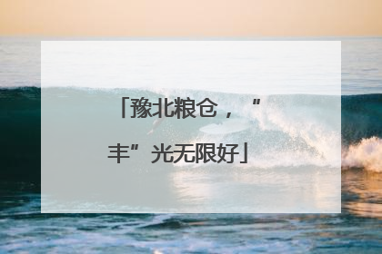 豫北粮仓，“丰”光无限好