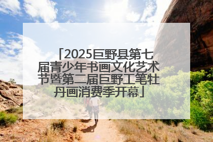2025巨野县第七届青少年书画文化艺术节暨第二届巨野工笔牡丹画消费季开幕